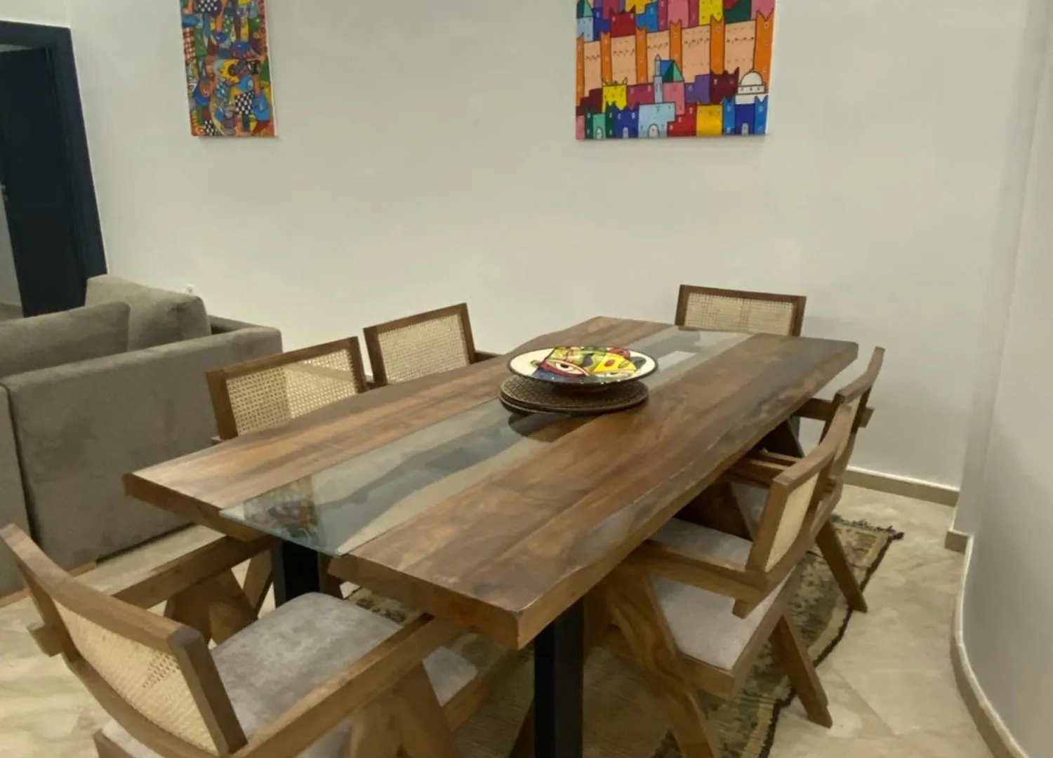 Gueliz Luxe Appartement Terrasse Marakeş Daire