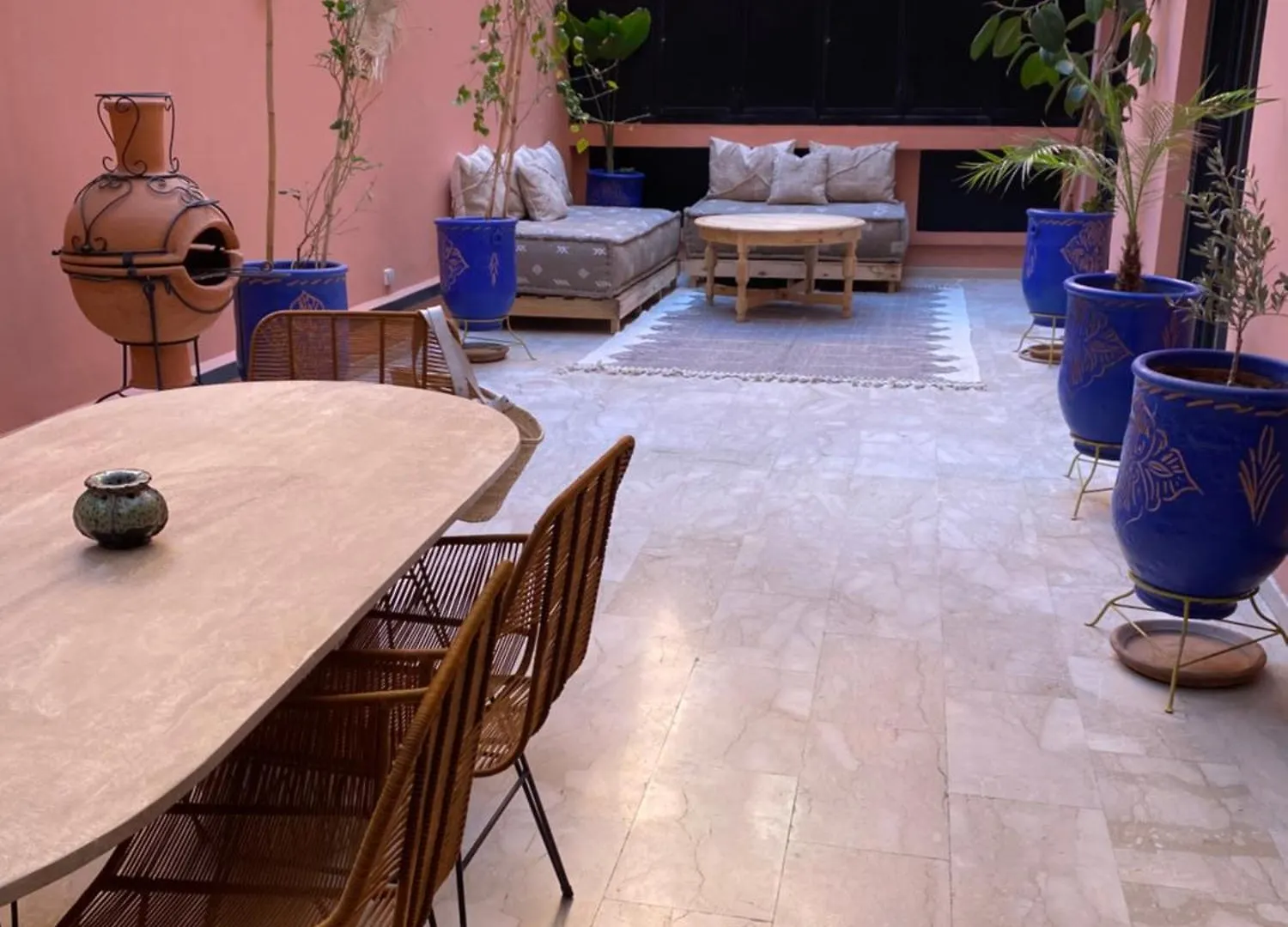 Gueliz Luxe Appartement Terrasse Marakeş